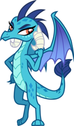 Size: 1177x1984 | Tagged: safe, artist:davidsfire, princess ember, dragon, g4, female, simple background, solo, transparent background, vector