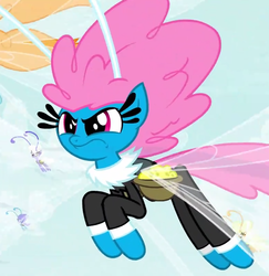 Size: 505x519 | Tagged: safe, screencap, cotton (g4), seabreeze, breezie, pony, g4, it ain't easy being breezies, season 4, angry, male, solo, unnamed breezie, unnamed character