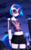 Size: 1200x1920 | Tagged: safe, artist:laptop-pone, dj pon-3, vinyl scratch, unicorn, anthro, g4, belly button, clothes, denim, female, looking at you, midriff, pony ears, shorts, socks, solo, stockings, sunglasses, thigh highs, union jack, united kingdom, zettai ryouiki