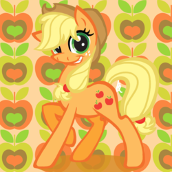 Size: 567x567 | Tagged: safe, artist:theresamooseloose, applejack, g4, female, solo