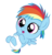 Size: 2864x3000 | Tagged: safe, artist:sollace, rainbow dash, pony, g4, baby, baby dash, baby pony, cute, diaper, female, foal, high res, show accurate, simple background, solo, transparent background, vector, weapons-grade cute