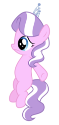 Size: 597x1259 | Tagged: safe, artist:reitanna-seishin, edit, diamond tiara, earth pony, pony, g4, bipedal, female, missing cutie mark, scared, simple background, solo, transparent background, vector