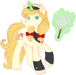 Size: 800x790 | Tagged: safe, artist:tinuleaf, oc, oc only, oc:vive, bow, cuffs (clothes), duster, glowing horn, hair bow, horn, magic, raised hoof, simple background, solo, telekinesis, transparent background