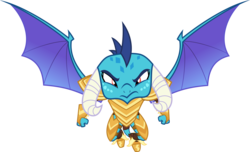 Size: 5000x3039 | Tagged: safe, artist:dashiesparkle, princess ember, dragon, g4, gauntlet of fire, armor, dragon armor, female, simple background, solo, transparent background, vector