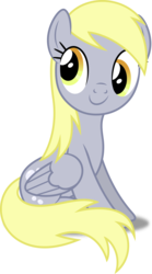 Size: 2770x5000 | Tagged: safe, artist:dashiesparkle, derpy hooves, pegasus, pony, g4, .svg available, female, high res, mare, simple background, sitting, solo, transparent background, vector