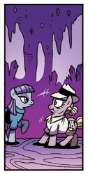 Size: 311x615 | Tagged: safe, artist:brenda hickey, idw, buried treasure, maud pie, friends forever #29, g4, my little pony: friends forever, spoiler:comic