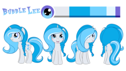 Size: 4000x2244 | Tagged: safe, artist:askbubblelee, oc, oc only, oc:bubble lee, oc:imago, cute, reference sheet, simple background, solo, transparent background