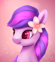 Size: 800x899 | Tagged: safe, artist:rodrigues404, oc, oc only, oc:moonlight blossom, flower, solo