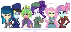 Size: 1318x605 | Tagged: dead source, safe, artist:flurrypastels-mlp, fluttershy, indigo zap, lemon zest, rainbow dash, rarity, sunny flare, equestria girls, g4, my little pony equestria girls: friendship games, crossover, hetalia