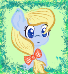 Size: 992x1080 | Tagged: safe, artist:lunabubble-ede96, apple cider (g4), earth pony, pony, g4, apple family member, background pony, bust, female, mare, solo