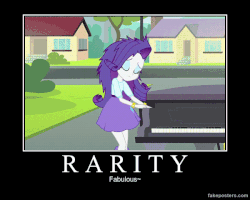Size: 600x480 | Tagged: safe, rarity, equestria girls, g4, player piano, animated, bitch please, boots, fabulous, female, gif, meme, motivational poster, shoes