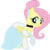 Size: 1516x1508 | Tagged: safe, artist:cloudy glow, fluttershy, pegasus, pony, g4, cinderella, cindershy, clothes, clothes swap, cosplay, costume, disney, female, folded wings, glass slipper (footwear), glass slippers, mare, raised hoof, simple background, solo, transparent background, vector, wings