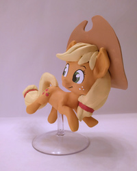 Size: 1200x1500 | Tagged: safe, artist:dstears, applejack, g4, sculpture, traditional art