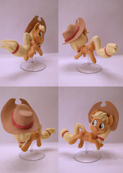 Size: 1142x1600 | Tagged: safe, artist:dstears, applejack, g4, sculpture, traditional art