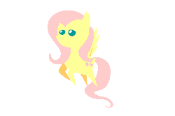 Size: 1280x850 | Tagged: safe, artist:mlp-firefox5013, fluttershy, g4, animated, female, pointy ponies, solo
