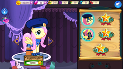 Size: 1280x720 | Tagged: safe, gameloft, screencap, fluttershy, pony, g4, game