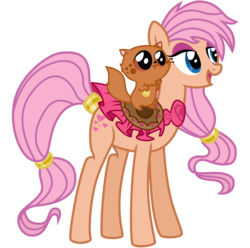 Size: 2952x2929 | Tagged: safe, artist:sunley, peachy, twinkles, cat, earth pony, pony, g1, g4, duo, female, g1 to g4, generation leap, lanky, lidded eyes, long legs, mare, saddle, simple background, skinny, solo, tack, thin, transparent background