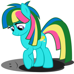 Size: 3000x3000 | Tagged: safe, artist:sunley, sunlight (g1), earth pony, pony, g1, g4, female, g1 to g4, generation leap, lidded eyes, mare, simple background, solo, transparent background