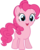 Size: 4809x6000 | Tagged: safe, artist:slb94, pinkie pie, g4, absurd resolution, blank flank, cute, diapinkes, excited, filly, filly pinkie pie, simple background, transparent background, vector, younger