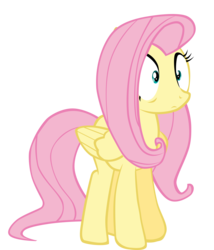 Size: 6000x7000 | Tagged: safe, artist:togekisspika35, fluttershy, g4, the return of harmony, .psd available, absurd resolution, female, simple background, solo, transparent background, vector