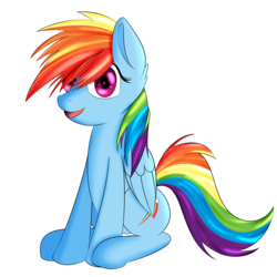 Size: 3000x3000 | Tagged: safe, artist:shade-mod, rainbow dash, g4, female, solo