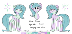 Size: 1024x492 | Tagged: safe, artist:despotshy, oc, oc only, oc:miami, reference sheet, simple background, solo, transparent background