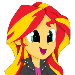 Size: 5000x5000 | Tagged: safe, artist:mzoli740, sunset shimmer, equestria girls, g4, absurd resolution, cute, female, shimmerbetes, shimmersmile, solo