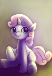 Size: 1024x1489 | Tagged: safe, artist:littlebuster-k2, sweetie belle, pony, g4, cute, diasweetes, female, solo