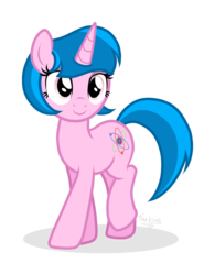 Size: 986x1265 | Tagged: safe, artist:tina-de-love, oc, oc only, pony, unicorn, solo