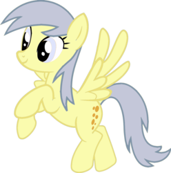 Size: 890x897 | Tagged: safe, artist:diksi13kate, derpy hooves, pegasus, pony, g4, female, inverted colors, mare, solo, underp