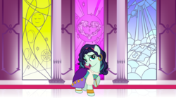 Size: 2520x1400 | Tagged: safe, artist:sirius-writer, artist:storyofmybases, artist:tamalesyatole, coloratura, g4, anklet, bedroom eyes, bracelet, clothes, cosplay, costume, crossover, disney, dress, ear piercing, earring, esmeralda (the hunchback of notre dame), jewelry, piercing, rara, the hunchback of notre dame