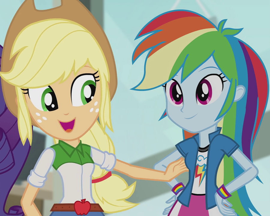 #1197982 - safe, edit, edited screencap, screencap, applejack, rainbow ...