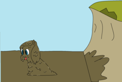 Size: 1594x1066 | Tagged: safe, artist:amateur-draw, oc, oc only, 1000 hours in ms paint, ms paint, mud, muddy