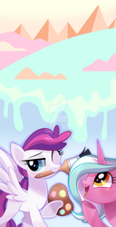 Size: 1024x1994 | Tagged: safe, artist:wicklesmack, oc, oc only, oc:blank canvas, oc:mane event, mouth hold, paintbrush