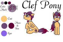 Size: 1334x889 | Tagged: safe, oc, oc only, oc:clefpony, clefpony, music