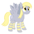 Size: 1024x1024 | Tagged: safe, artist:aerodoggy, derpy hooves, pegasus, pony, g4, clothes, cute, female, mare, socks, solo, striped socks