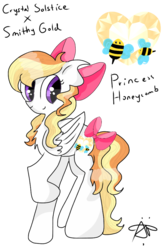 Size: 640x960 | Tagged: safe, artist:gallantserver, oc, oc only, offspring, offspring's offspring, parent:oc:crystal solstice, parent:oc:smithy gold, parents:oc x oc, raised hoof, simple background, solo, transparent background
