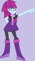 Size: 940x1632 | Tagged: safe, artist:appimena, mystery mint, equestria girls, g4, background human, female, solo