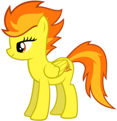 Size: 3000x3099 | Tagged: safe, artist:scourge707, spitfire, pegasus, pony, g4, female, high res, show accurate, simple background, solo, transparent background, vector