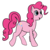 Size: 1097x1092 | Tagged: safe, artist:php47, pinkie pie, g4, female, pink horse daily, running, solo