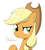 Size: 2000x2200 | Tagged: safe, artist:graytyphoon, applejack, g4, female, high res, portrait, simple background, solo, white background