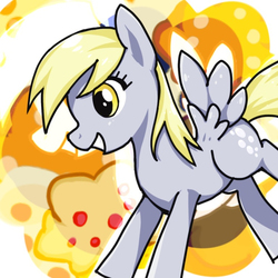 Size: 480x480 | Tagged: safe, artist:aya, derpy hooves, pegasus, pony, g4, female, mare, solo