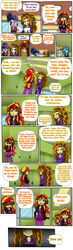 Size: 810x2777 | Tagged: safe, artist:nekojackun, adagio dazzle, sci-twi, sunset shimmer, twilight sparkle, comic:the worst, equestria girls, g4, clothes, comic, female, pants, solo