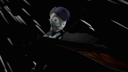 Size: 1280x720 | Tagged: safe, artist:argodaemon, coloratura, earth pony, pony, g4, 3d, animated, clothes, crazy face, derp, faic, female, flailing, flying, insanity, majestic as fuck, mare, musical instrument, open mouth, piano, rara, razzle dazzle, sitting, so graceful, solo, source filmmaker, space, spaceship, wat
