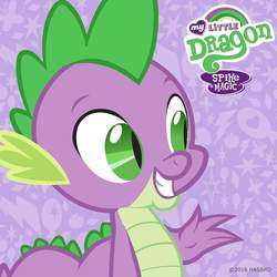 Size: 1200x1200 | Tagged: safe, spike, g4, official, facebook, male, my little dragon, my little x, solo