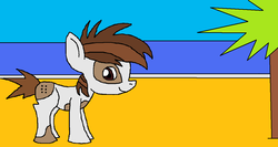 Size: 1211x642 | Tagged: safe, artist:predabug, pipsqueak, earth pony, pony, g4, colt, foal, male, solo