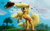 Size: 2000x1250 | Tagged: safe, artist:deathpwny, applejack, earth pony, pony, g4, female, rearing, solo, windswept mane