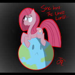 Size: 2000x2000 | Tagged: safe, artist:goldenled, pinkie pie, g4, female, high res, pinkamena diane pie, solo