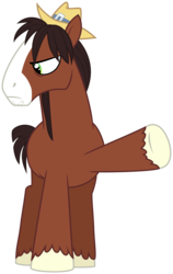 Size: 3500x5534 | Tagged: safe, artist:missgoldendragon, trouble shoes, appleoosa's most wanted, g4, absurd resolution, angry, get out, simple background, transparent background, upset, vector
