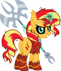 Size: 4514x5222 | Tagged: safe, artist:osipush, sunset shimmer, pony, unicorn, equestria girls, g4, absurd resolution, alternate universe, backwards cutie mark, black sclera, butt, female, heroes of might and magic, inkscape, plot, ponies of flight and magic, simple background, solo, sunset satan, transparent background, vector